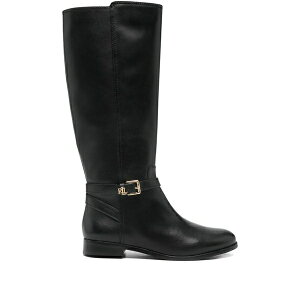 �����t���[���� ���f�B�[�X �u�[�c �V���[�Y Brooke ii buckle tall boots Black