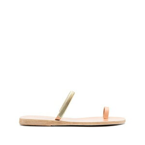 �A���V�G���g�O���[�N�T���_�� ���f�B�[�X �T���_�� �V���[�Y Konaki toe-strap sandals Neutrals