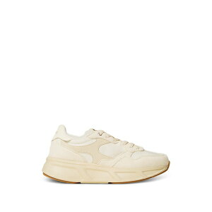�c�C���Z�b�g ���f�B�[�X �X�j�[�J�[ �V���[�Y Panelled lace-up sneakers Neutrals