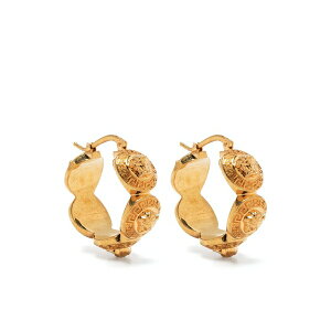 ���F���T�[�` ���f�B�[�X �s�A�X���C�������O �A�N�Z�T���[ Tribute medusa hoop earrings Gold
