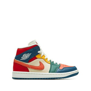 �W���[�_�� ���f�B�[�X �X�j�[�J�[ �V���[�Y Air jordan 1 mid se sneakers White