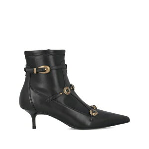 �s���R ���f�B�[�X �u�[�c �V���[�Y Buckle-embellished leather boots Black