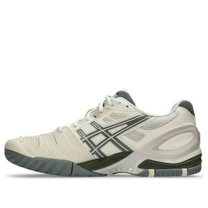 ASICS �A�V�b�N�X �����Y �X�j�[�J�[ �yASICS Gel-Resolution 5 'Cream Clay Grey' 1203A901-100�z �T�C�Y US_11.5(29.5cm)