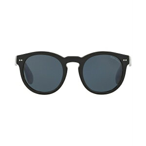 t[ fB[X TOXACEFA ANZT[ Women's Sunglasses, RL8146P49-X 49 Shiny Black On Spotty Havana
