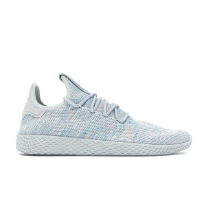 adidas �A�f�B�_�X �����Y �X�j�[�J�[ �yadidas Tennis HU Pharrell Light Blue�z �T�C�Y US_12(30.0cm) Noble Ink/Semi Frozen Yellow/Core Black