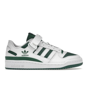 adidas �A�f�B�_�X �����Y �X�j�[�J�[ �yadidas Forum Low White Collegiate Green�z �T�C�Y US_11(29.0cm) Footwear White/Collegiate Green/Footwear White