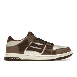 AMIRI �A�~�� �����Y �X�j�[�J�[ �yAMIRI Skel Low Top Low Brown�z �T�C�Y US_10(28.0cm) Brown