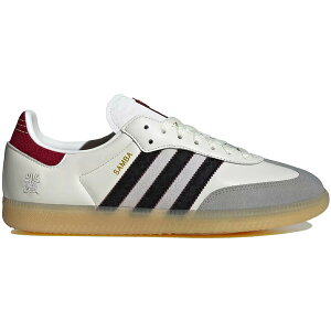 adidas �A�f�B�_�X �����Y �X�j�[�J�[ �yadidas Samba OG Year of the Snake�z �T�C�Y US_7(25.0cm) Cloud White/Core Black/Active Maroon