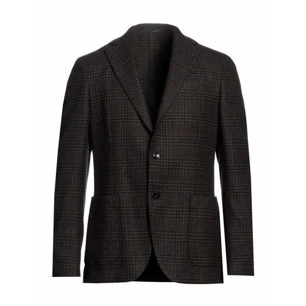 ラルディーニ メンズ ジャケット＆ブルゾン アウター Suit jackets Dark brownのサムネイル