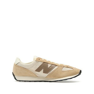 �j���[�o�����X �����Y �X�j�[�J�[ �V���[�Y 471 suede lace-up low-top sneakers Neutrals