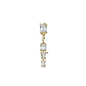 �}���A �u���b�N ���f�B�[�X �s�A�X���C�������O �A�N�Z�T���[ Roppongi chandelier earring Gold