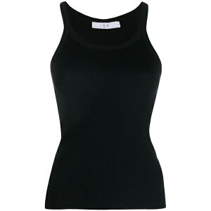 �C�� ���f�B�[�X �J�b�g�\�[ �g�b�v�X Spaghetti-straps cotton top Black