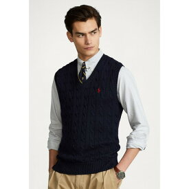 ラルフローレン メンズ ニット&セーター アウター SLEEVELESS VEST - Jumper - hunter navy