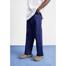 ナイキ メンズ カジュアルパンツ ボトムス M NL CHINO PANT UL COTTON - Trousers - midnight navy/(white)