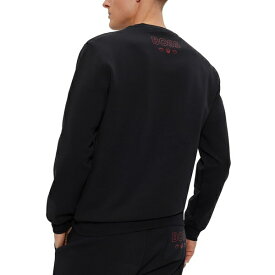 ヒューゴボス メンズ パーカー・スウェットシャツ アウター Men's BOSS x NFL Sweatshirt Charcoal