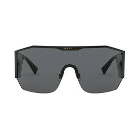 ヴェルサーチ メンズ サングラス・アイウェア アクセサリー Sunglasses, VE2220 BLACK/GREY