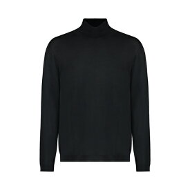 ロベルトコリーナ メンズ ニット&セーター アウター Turtleneck Wool Pullover black