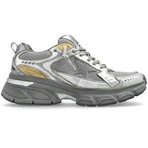 Golden Goose S[fO[X Y Xj[J[ yGolden Goose Lightstar Metallic Silver Meshz TCY US_7(25.0cm) Silver/Grey