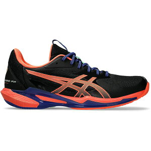 ASICS AVbNX Y Xj[J[ yASICS Solution Speed FF 3 Padel Black Vivid Coralz TCY US_9.5(27.5cm) Black/Vivid Coral
