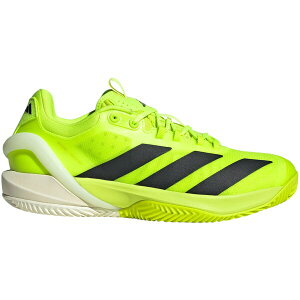 adidas AfB_X Y Xj[J[ yadidas Adizero Cybersonic Clay Lucid Lemon Core Black Off Whitez TCY US_M_13 Lucid Lemon/Core Black/Off White