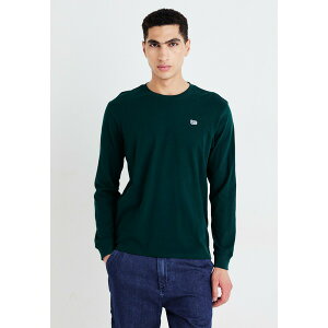 ���[ �����Y T�V���c �g�b�v�X PATCH LOGO TEE - Long sleeved top - jade forest