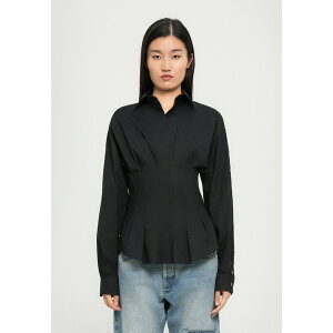 ���X�L�[�m ���f�B�[�X �V���c �g�b�v�X ALL OVER POLKA DOT PRINT - Button-down blouse - fantasia nero