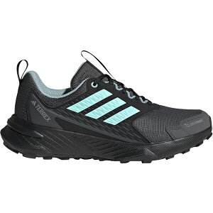 adidas �A�f�B�_�X ���f�B�[�X �X�j�[�J�[ �yadidas Terrex Tracefinder 2 Climaproof Trail Carbon Semi Flash Aqua Grey Six (Women's)�z �T�C�Y US_7.5(24.5cm) Carbon/Semi Flash Aqua/Grey Six