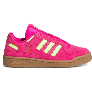 adidas �A�f�B�_�X ���f�B�[�X �X�j�[�J�[ �yadidas Forum Low CL Shock Pink Lucid Lemon (Women's)�z �T�C�Y US_9(26.0cm) Shock Pink/Lucid Lemon/Gum M2