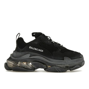 Balenciaga oVAK fB[X Xj[J[ yBalenciaga Triple S Clear Sole Double Black (Women's)z TCY US_7(24.0cm) Black/Black