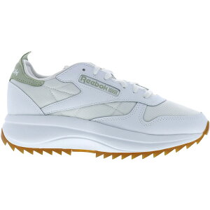Reebok [{bN fB[X Xj[J[ yReebok Classic Leather SP Extra White Vintage Green Gum (Women's)z TCY US_9(26.0cm) Footwear White/Vintage Green/Lee