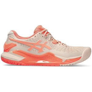 ASICS �A�V�b�N�X ���f�B�[�X �X�j�[�J�[ �yASICS Gel-Resolution 9 Pearl Pink Sun Coral (Women's)�z �T�C�Y US_W_11 Pearl Pink/Sun Coral