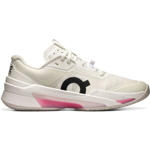 On �I�� ���f�B�[�X �X�j�[�J�[ �yOn The Roger Pro Fire White Pink (Women's)�z �T�C�Y US_6(23.0cm) White/Pink