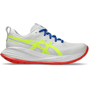 ASICS �A�V�b�N�X ���f�B�[�X �X�j�[�J�[ �yASICS Gel-Cumulus 27 Atc White Safety Yellow (Women's)�z �T�C�Y US_5(22.0cm) White/Safety Yellow