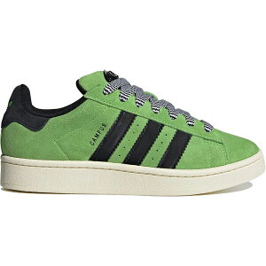adidas �A�f�B�_�X ���f�B�[�X �X�j�[�J�[ �yadidas Campus 00s Solar Green (Women's)�z �T�C�Y US_7(24.0cm) Solar Green/Core Black/Off White