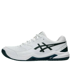 ASICS �A�V�b�N�X �����Y �X�j�[�J�[ �yASICS Gel-Dedicate 8 'White Saxon Green' 1041A408-104�z �T�C�Y US_10(28.0cm)
