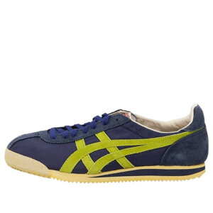 Onitsuka Tiger �I�j�c�J�^�C�K�[ �����Y �X�j�[�J�[ �yOnitsuka Tiger Corsair 'Navy Lime' D321N-5089�z �T�C�Y US_5(23.0cm)