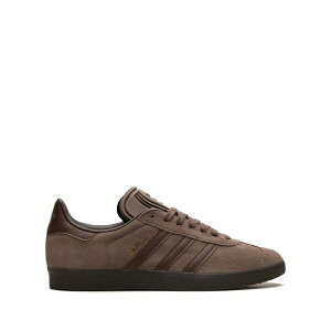 �A�f�B�_�X �����Y �X�j�[�J�[ �V���[�Y Gazelle earth strata/brown/gum sneakers Brown