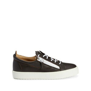 �W���[�b�y�U�m�b�e�B �����Y �X�j�[�J�[ �V���[�Y Frankie double-zip low-top sneakers Brown