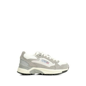 �I�[�g���[ ���f�B�[�X �X�j�[�J�[ �V���[�Y Hyperway suede panelled sneakers Grey