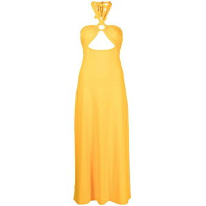 �\���b�h �A���h �X�g���C�v ���f�B�[�X �����s�[�X �g�b�v�X The tati cut-out dress Orange