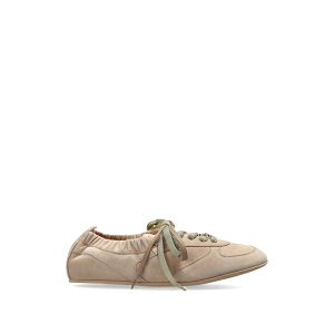 �G�[�W�[�G�� ���f�B�[�X �X�j�[�J�[ �V���[�Y Sueded lace-up fastening sneakers Pink