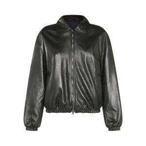 �T���o�g�[�� �T���g�� ���f�B�[�X �W���P�b�g���u���]�� �A�E�^�[ Zip leather jacket Black