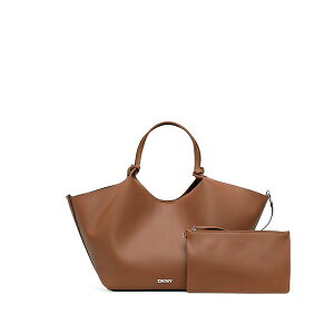 �_�i �L������ �j���[���[�N ���f�B�[�X �g�[�g�o�b�O �o�b�O Large paula commuter logo knotted tote bag Brown