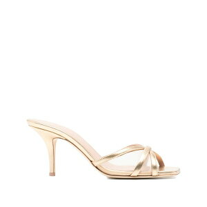 �}���[���X���A�[�Y ���f�B�[�X �p���v�X �V���[�Y Criss-cross stiletto pumps 70mm Gold