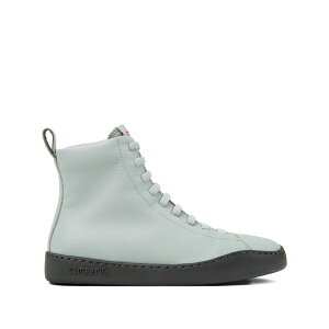 �J���y�[�� ���f�B�[�X �X�j�[�J�[ �V���[�Y Peu touring lace-up leather sneakers Grey