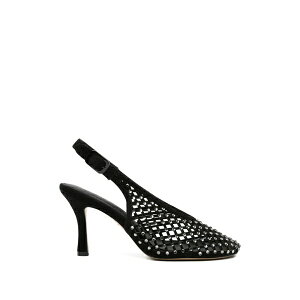 ���[���N���X ���f�B�[�X �p���v�X �V���[�Y Bruna studded net pumps Black