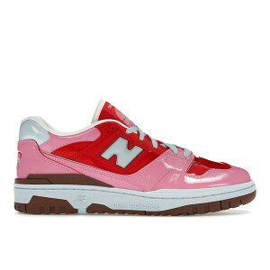 New Balance �j���[�o�����X �����Y �X�j�[�J�[ �yNew Balance 550 Y2K Patent Leather Pack Red Pink�z �T�C�Y US_8(26.0cm) Red/Pink/Brown