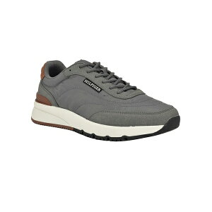 トミー ヒルフィガー メンズ スニーカー シューズ Men's Sanny Lace Up Jogger Sneakers Grey Multi
