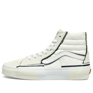 Vans �o���Y �����Y �X�j�[�J�[ �yVans SK8-Hi Reconstruct WHITE VN0005UKQJM�z �T�C�Y US_5.5(23.5cm)