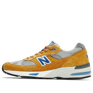 New Balance �j���[�o�����X �����Y �X�j�[�J�[ �yNew Balance 991 Made In England 'Yellow Blue' M991YBG�z �T�C�Y US_7(25.0cm)
